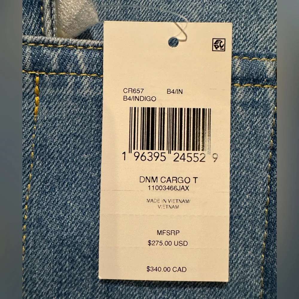 Coach Cargo Tote in Indigo Denim NWT CR657 Medium - fits 13” laptop - Picture 4 of 8